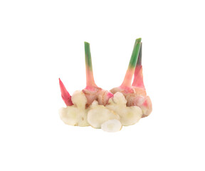 slices  galangal    isolated on transparent png