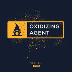 Creative (Oxidizing agent) Icon, Vector sign.
