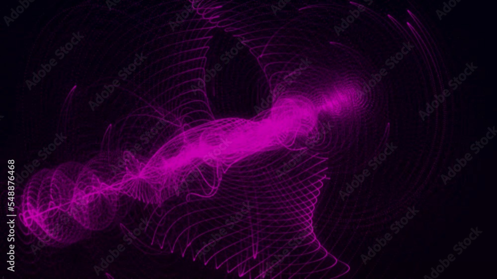 Poster data flow information. concept of digital communication. digital data stream. blue futuristic flow. 