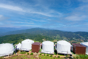 Doi Mon Jam Camping and  Homestay Tourist  in Mae Rim District Chiangmai Province Thailand