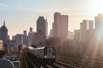 Fototapeta premium train at the station