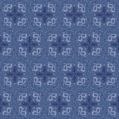 Bell Holly Berry Christmas Tree Star Seamless Pattern Background Garden Nature Winter Art