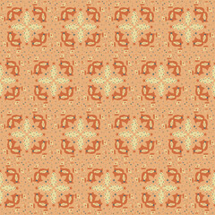 Bell Holly Berry Christmas Tree Star Seamless Pattern Background Garden Nature Winter Art