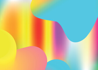 Liquid fluid background with dynamic elements and shapes.