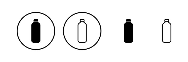 Bottle icon vector illustration. bottle sign and symbol