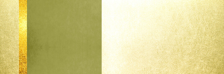 金色のラインのあるカードデザイン