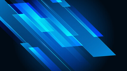Abstract blue background with futuristic concept
