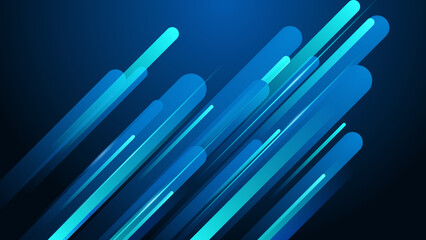 Abstract blue background with futuristic concept