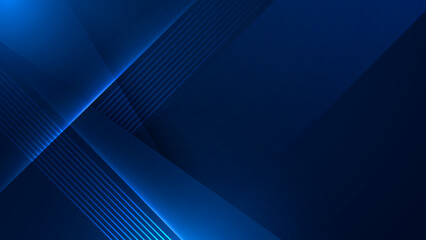 Abstract blue background poster with dynamic. technology network Vector illustration.
