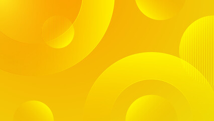 Abstract yellow and orange dynamic gradient background vector illustration