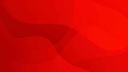Dynamic red geometric with colorful gradient background
