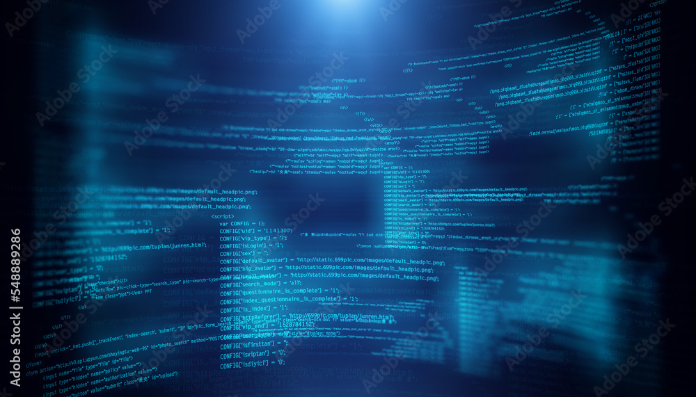 Fototapete abstract futuristic technology background. wireless network and connection technology concept. techn