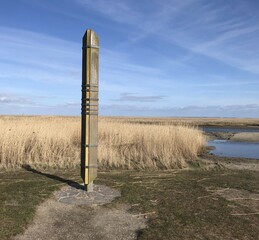 Storm flood column, denmark