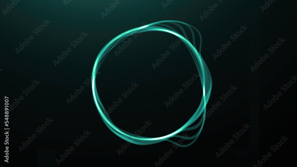 Poster ring lines pulsating on isolated background. motion. beautiful ring animation with rippling edges. a