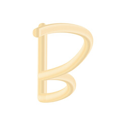 Obraz premium Alphabet wood