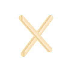 Alphabet wood
