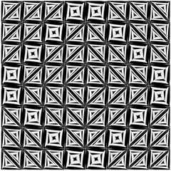 Monochrome Repeat Pattern.black and white grunge  background.Abstract halftone pattern.