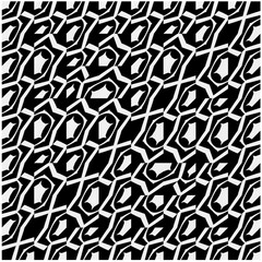 Monochrome Repeat Pattern.black and white grunge  background.Abstract halftone pattern.