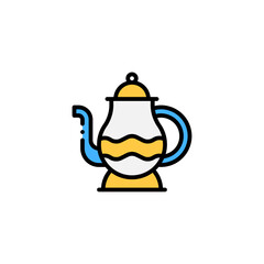 islamic teapot icon