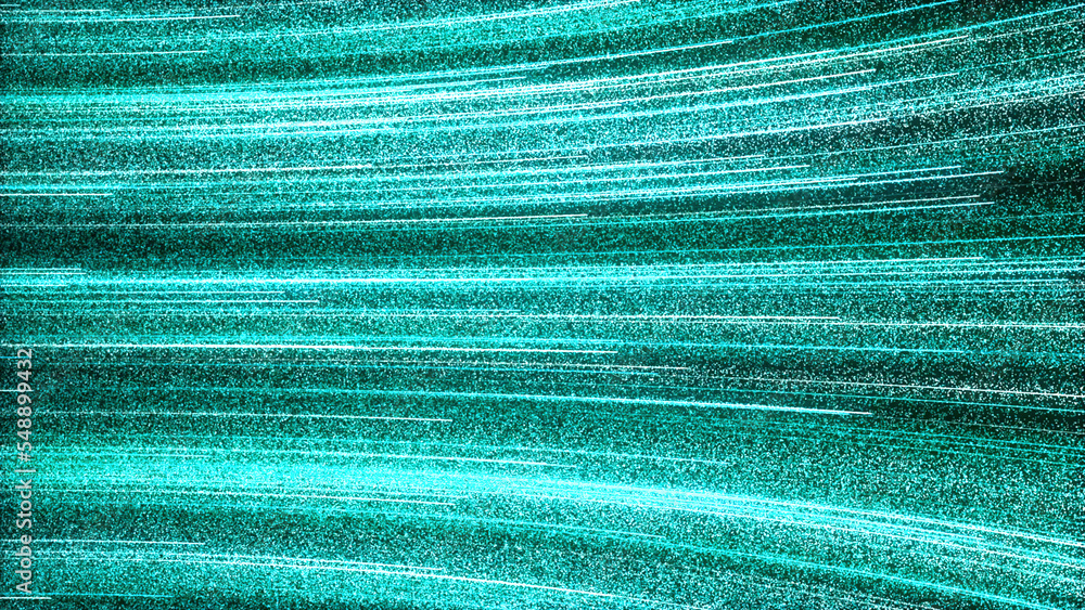 Aufkleber background of stream of bright lines with radiance. motion. bright lines move in curved stream. movi