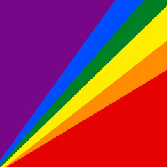 Rainbow Background, Vector Illustration, Isolate On White Background Label .EPS10