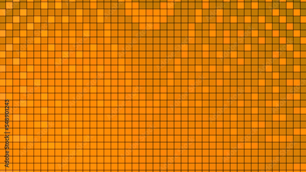 Aufkleber pixel animation pattern with distortions. motion. electronic image made of squares or pixels with di