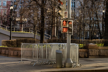 Red traffic ligh timer