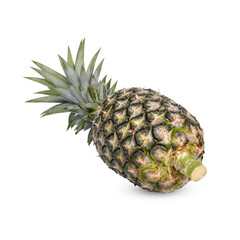 Fototapeta premium Fresh pineapple isolated on transparent background (.PNG)