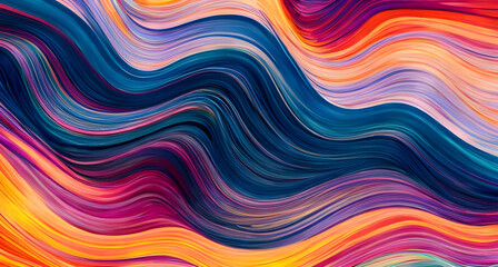 ABSTRACT COLOFUL ORGANIC WAVES BACKGROUND WALLPAPER