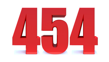 454 number