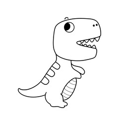 Dinosaur outline