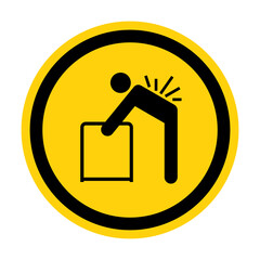 Lifting Hazard May Result In Injury See Safety Manual For Lifting Instructions