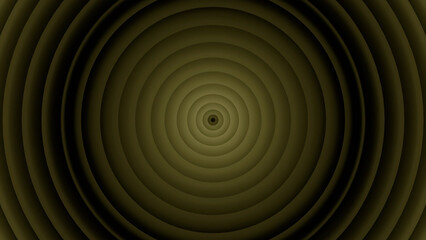 Concentric rings moving on the screen. Design. Radio waves, radar or sonar animation.