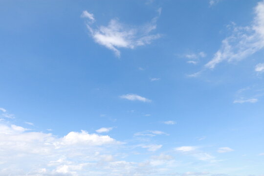 Cloud and blue sky for background.
