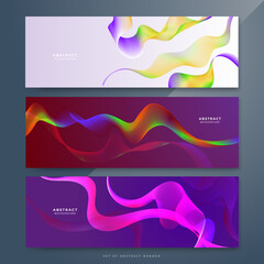 Obraz premium Abstract gradient wave of particles. Big data. Digital background. Futuristic vector illustration.
