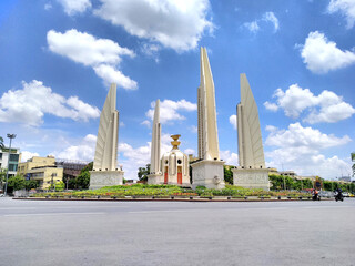 Obraz premium Democracy Monument in Thailand, Bangkok, June 18, 2018.