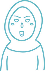 woman wearing hijab
