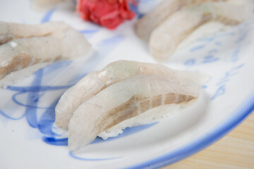 fresh sashimi