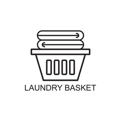 laundry basket icon , washing icon