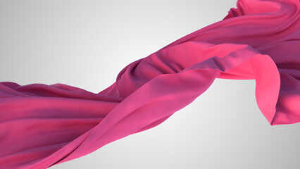 Pink colored cloth piece of fabric background