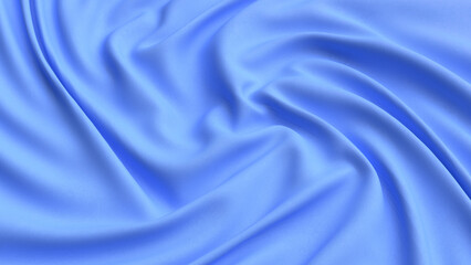 Blue colored cloth piece of fabric background