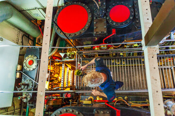 Steamship Engine Room