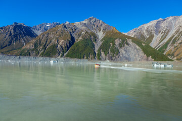 Tasman glacier iceberg