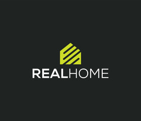 EA Letter Home Logo Design Template