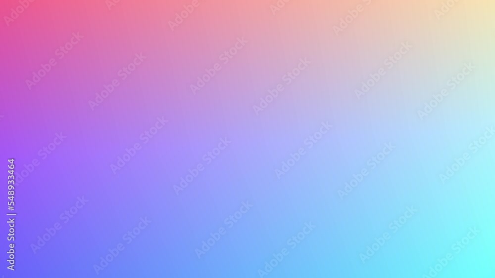 Poster neon vibrant color gradient, loopable background animation, smooth transitions