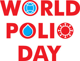 world polio day badge