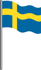 Sweden flag PNG 19