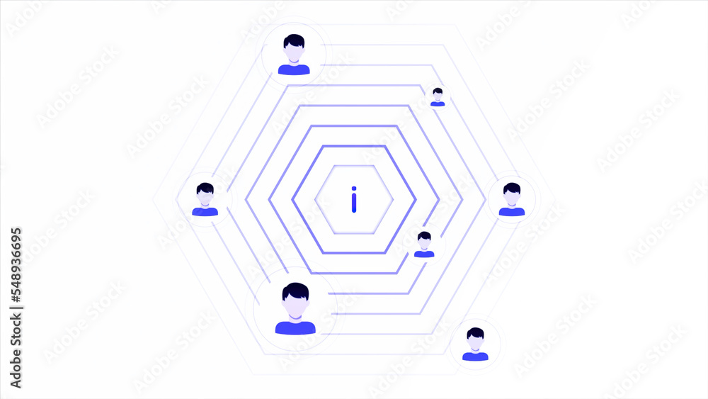 Aufkleber internet icon with moving waves. motion. background of moving lines and connection icon. computer in