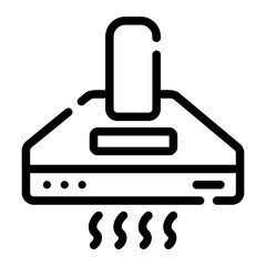 extractor line icon