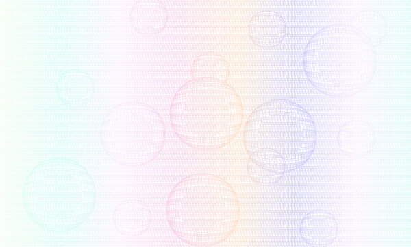 guilloche colorful background with watermarks